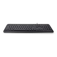 Nedis Bedraad Toetsenbord | USB-A | QWERTY | US Internationaal | | 1 stuks - KBMU200BKUS KBMU200BKUS - thumbnail
