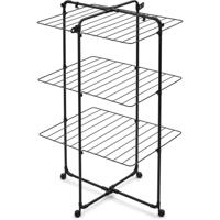 Brabantia HangOn Droogtoren 230 cm Droogruimte Matt Zwart - thumbnail