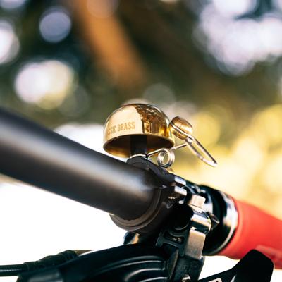 Lezyne Classic Brass - Hard Mount Bel - Zwart