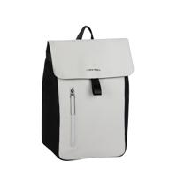 New Rebels Ceres Dothan Zwart Lichtgrijs 15L Rugtas met Flap Waterafstotend Laptop 15.6" - thumbnail