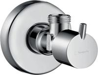 Hansgrohe Hoekstopkraan S met G 3/8 aansluiting, chroom - thumbnail