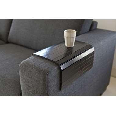 WOOOD Dienblad Butler - zwart - 36x45 cm - Leen Bakker