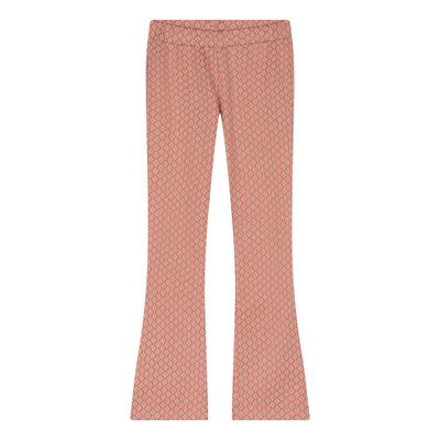 Indian Blue Jeans Meisjes flair broek Fancy - Helder koraal
