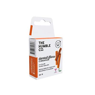 The Humble Co. Dental floss tandzijde cinnamon 50 m - thumbnail