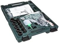 Metabo DSSW 360 Set 604118500 Pneumatische slagmoersleutel Gereedschapshouders: 1/2 (12.5 mm) buitenvierkant Draaimoment (max.): 360 Nm Incl. accessoires - thumbnail