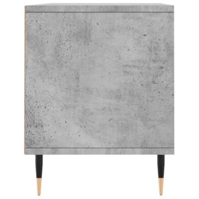 Tv-meubel 100x34,5x44,5 cm bewerkt hout betongrijs Tv-meubel 100x34,5x44,5 cm bewerkt hout betongrijs