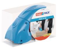 Tesapack handafroller Pack 'n Go, blauw - thumbnail