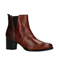 No Stress leren enkellaarzen bruin - thumbnail