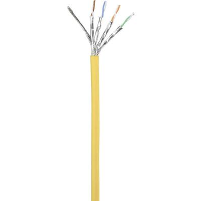Renkforce RF-5153664 RJ45 Netwerkkabel, patchkabel CAT 6A S/FTP 10.00 m Geel Snagless, Vlambestendig 1 stuk(s) Renkforce RF-5153664 RJ45 Netwerkkabel, patchkabel CAT 6A S/FTP 10.00 m Geel Snagless, Vlambestendig 1 stuk(s)