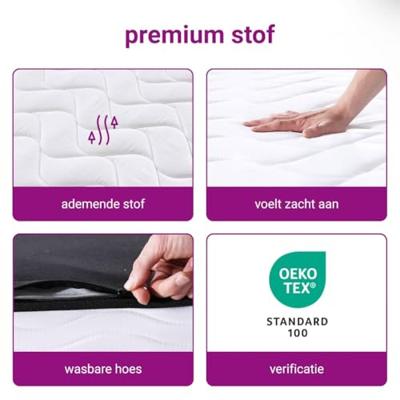 Binnenveringmatras middelhard 160x200 cm