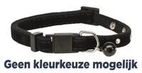 TRIXIE HALSBAND KAT FLUWEEL MET STRASS STEENTJES ASSORTI 4 ST - thumbnail