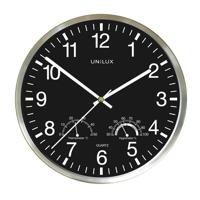 Wandklok unilux wetty grijs - thumbnail