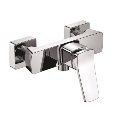 STILO ééngreepsmengkraan douche, chroom keramische schijven geluidsarme, verwisselbare 35 mm-cartouche ½" (Ø ca. 1,9 cm) verbinding voor doucheslang metalen greep garantie: 5 jaar