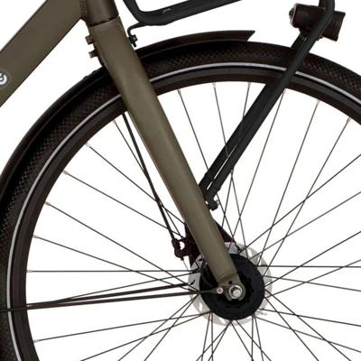 Cortina voorvork common elegance green matt