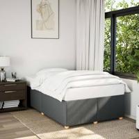 Bedframe zonder matras 120x190 cm stof donkergrijs - thumbnail