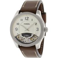 Horlogeband Fossil ME1152 Leder Bruin 22mm - thumbnail