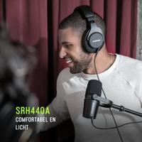 Shure SRH440A-EFS Hoofdtelefoons Bedraad Zwart - thumbnail