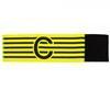 Stanno 489100 Aanvoerdersband Verstelbaar - Yellow-Black - SR - thumbnail