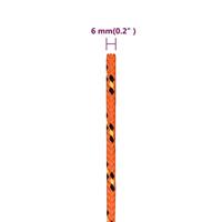 Boottouw 6 mm 25 m polypropyleen oranje - thumbnail