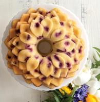 Nordic Ware Tulband / Bakvorm - Blossom Bundt Koper - Gietaluminium - 26 cm / 2.4 liter - thumbnail