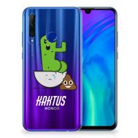 Honor 20 Lite Telefoonhoesje met Naam Cactus Poo - thumbnail