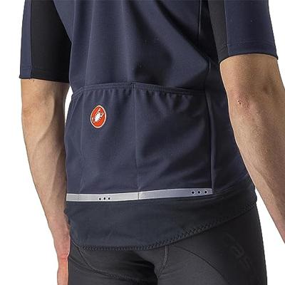 Castelli Gabba RoS 2 korte mouw fietsjack Belgisch blauw heren S