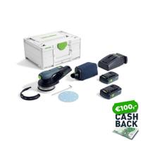 Festool ETSC 2 125 4,0 I-Plus 577736 Excentrische accuschuurmachine 18 V Ø 125 mm - thumbnail