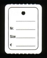 Hangetiket op rol 30x40mm bedrukt 1000 stuks - thumbnail