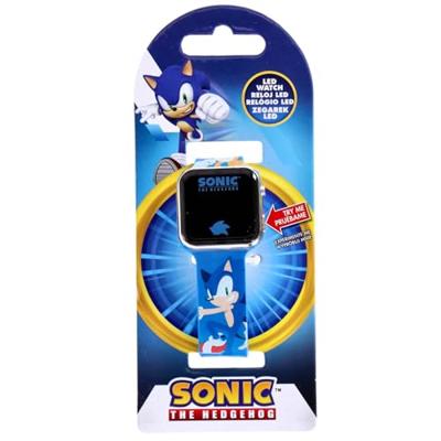Sonic LED Horloge Blauw Sonic LED Horloge Blauw