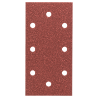 Bosch Accessoires Schuurbladenset | 93X185mm | G80 | Rw | 8 Gaten | Velc | 10-delig - 2609256A89 - thumbnail