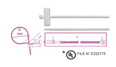 Beta Bmbt21025-Nylon Bindstrips Horizon.Label - BMBT21025