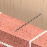 Gebr. Bodegraven UNI-HSB spouwanker - 220xØ4mm - RVS A4 - thumbnail