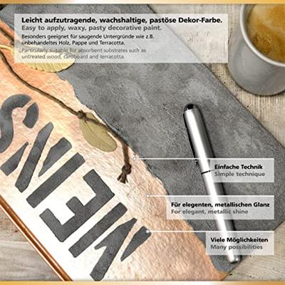 Viva Decor Inka-gold, licht goud, 50 ml/ 1 doosje - thumbnail