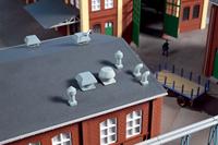 Auhagen 80103 H0 dakventilatoren (24 stuks) Kunststof bouwpakket - thumbnail