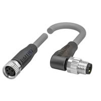BALLUFF BCC02YE Distributieleiding M8 x 1 Aantal polen (sensoren): 4 1.50 m 1 stuk(s) - thumbnail
