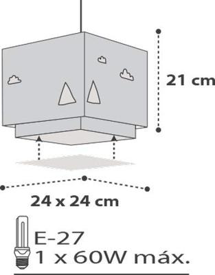 Dalber Kinderkamer hanglampHello Little - 73242