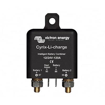 Victron Energy Cyrix-Li-Charge 24/48V-120A Laadrelais CYR020120430 46 mm x 46 mm x 80 mm