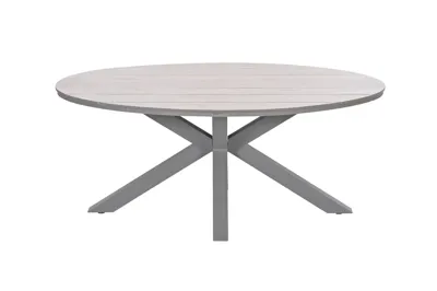 Edison tafel 180x115xH75 cm taupe/light teak
