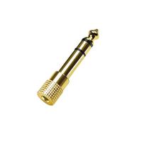 LogiLink CA1213 - Audio Stereo Adapter (3-pins, TRS), 6,35 mm naar 3,5 mm (stekker/bus) - thumbnail