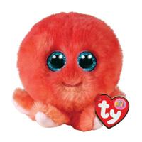 TY Ty Teeny Puffies Octopus Knuffel Sheldon 10 cm - thumbnail