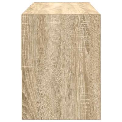Schoenenrek stapelbaar 89,5x30x40 cm sonoma eikenkleurig Schoenenrek stapelbaar 89,5x30x40 cm sonoma eikenkleurig