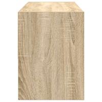 Schoenenrek stapelbaar 89,5x30x40 cm sonoma eikenkleurig - thumbnail