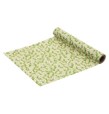 Madelief Tafelloper Groen (28x300cm)