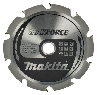 Makita Accessoires Cirkelzaagblad Hout 165X20X2,0 10T 20G - B-32100