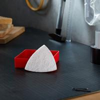 Bosch Accessories 2608604496 Reinigingsvlies voor driehoekige schuurmachine, 93 mm, zonder korrel 93 mm 1 stuk(s) - thumbnail