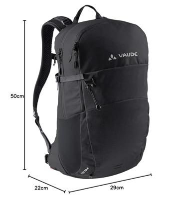 Vaude Wizard 18+4 Rugtas Black
