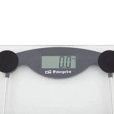 Digitale Personenweegschaal Orbegozo 16229 Transparant Glas 150 kg (1 Stuks)