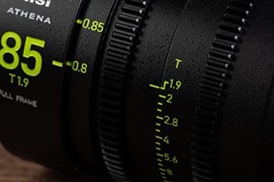 NiSi 85mm T1.9 (E-mount) ATHENA PRIME full frame cinema lens