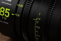 NiSi 85mm T1.9 (E-mount) ATHENA PRIME full frame cinema lens - thumbnail