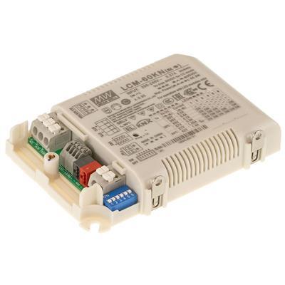 MEAN WELL LCM-60KN LED-driver Constante stroomsterkte 60.3 W 500 - 1400 mA 2 - 90 V/DC Dimbaar 1 stuk(s)
